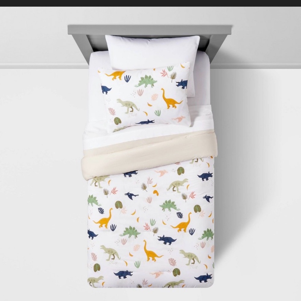 Pillowfort Dinosaur Comforter Set - Multicolor - Picture 2 of 4